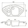 Kuhonnaya-mojka-CORNER-GranFest-GF-C960E-2