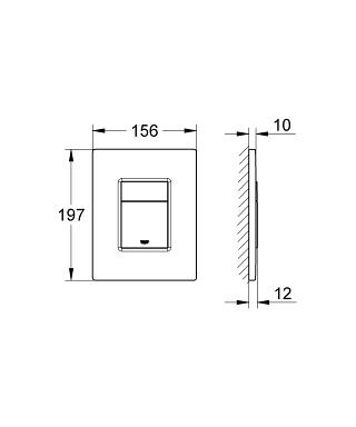 Nakladnaya-panel-Skate-Cosmo-hrom-GROHE-38732000-1