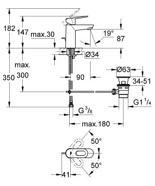 Smesitel-dlya-umyvalnika-BauLoop-GROHE-23335000-1