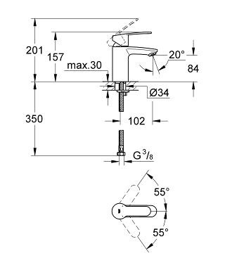 Smesitel-dlya-umyvalnika-Eurostyle-Cosmopolitan-GROHE-3246820E-1