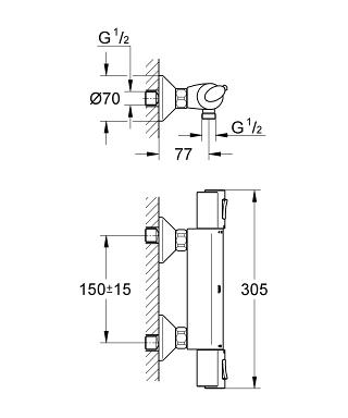 Smesitel-termostaticheskij-dlya-dusha-GRT-1000-GROHE-34143000-1