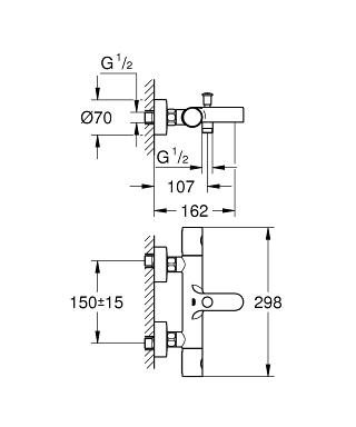 Smesitel-termostaticheskij-dlya-vanny-Grohtherm-1000-Cosmopolitan-GROHE-34215002-1