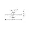 Verhnij-dush-modern-Rainshower-Cosmo-GROHE-2836800E-1