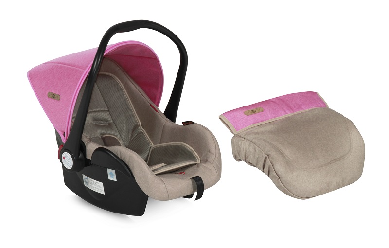 Avtokreslo-0-13-kg.-Bertoni-Lorelli-LIFESAVER-BeigeRose-Bezhevo-rozovoe
