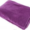 Pled-flisovyj-Coral-Fleece-100x150-sm.-Guten-Morgen-PK-100-150-Fioletovyj