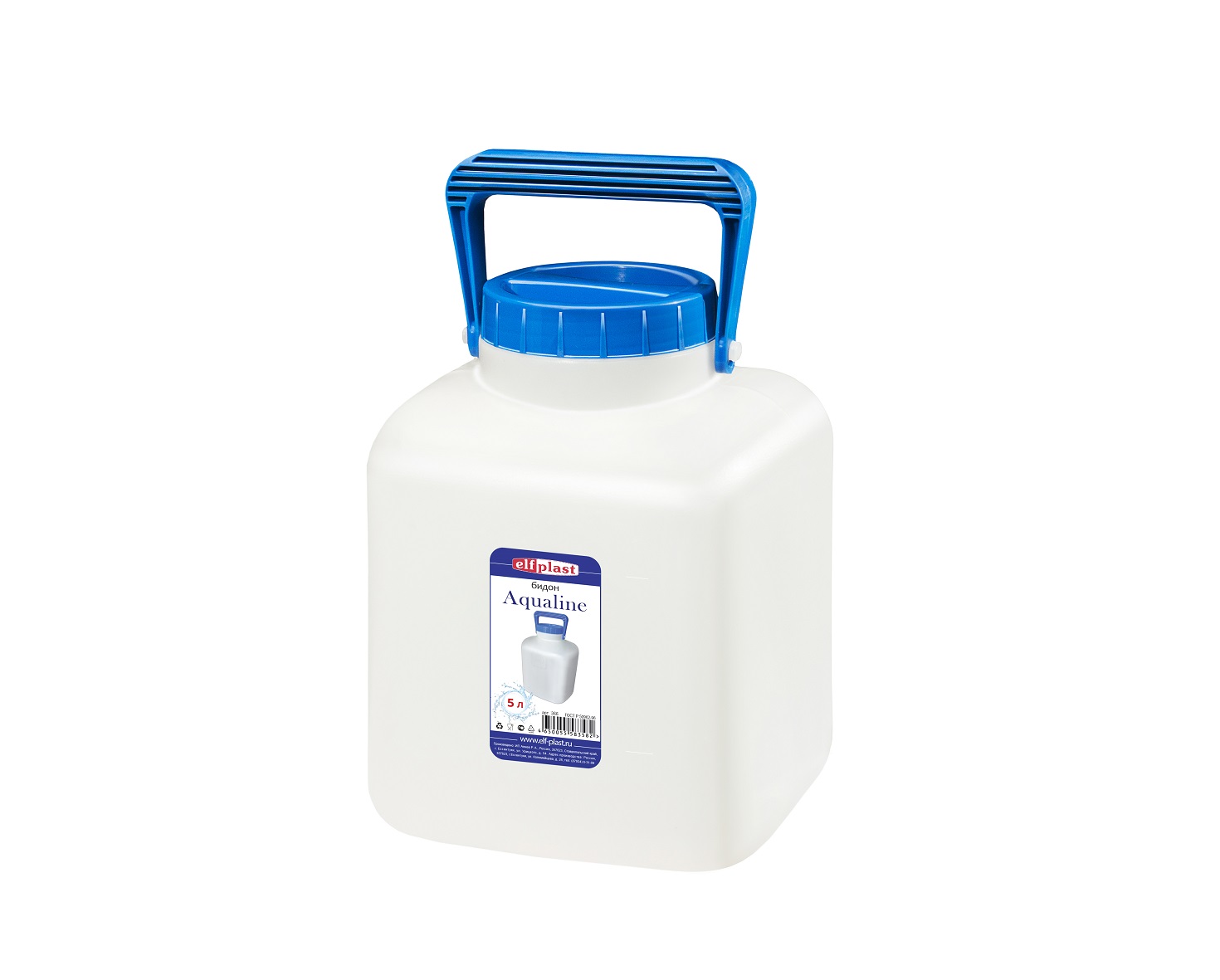 Bidon-kanistra-flyaga-bak-Aqualine-5l-Elfplast-elf-366